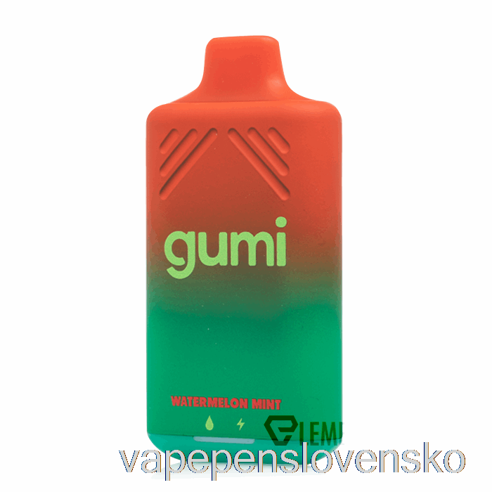 Gumi Bar 8000 Jednorazový Melón Mätový Vape Bez Nikotinu